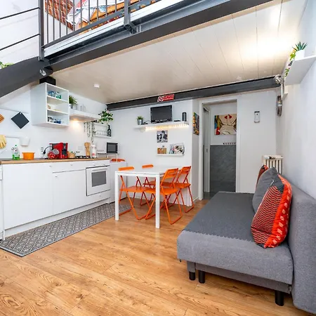 דירה Stagabin Little Loft Near Porta Susa Station And Subway טורינו